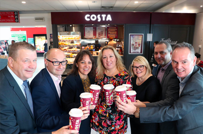 Cardiff Airport – Costa Coffee Cardiff Airport - Costa Coffee